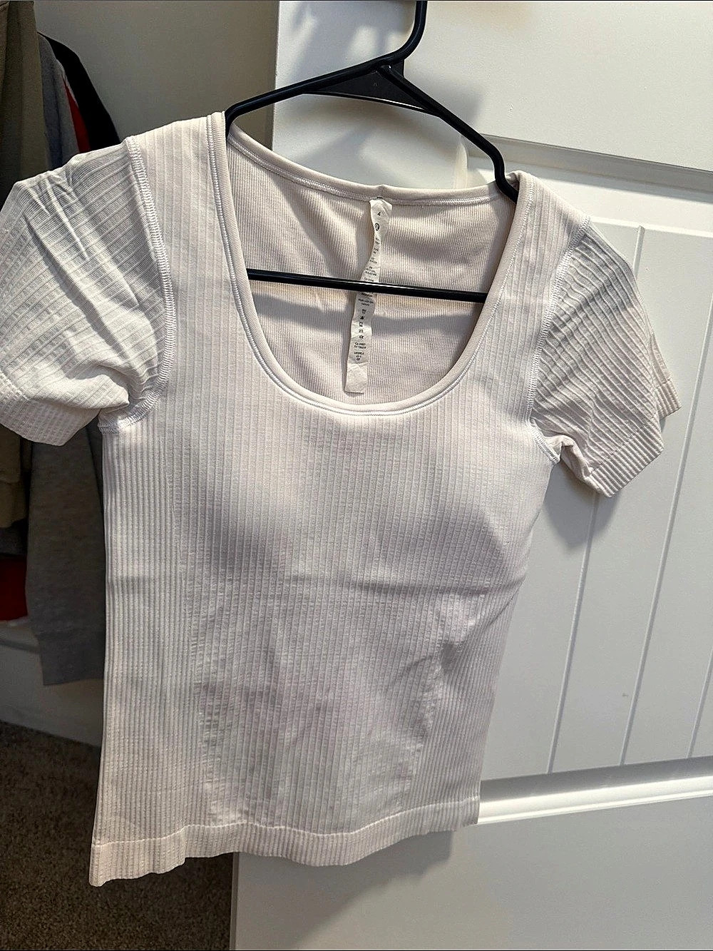 Lululemon Ebb to Street Short Sleeve Shirt White